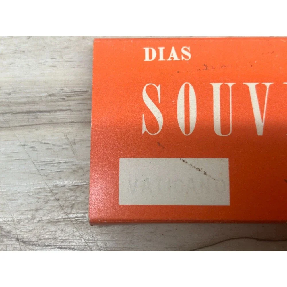 Vtg Souvenir Set Of 12 Color Slides 35mm From Vaticano Capella Sistina Paintings